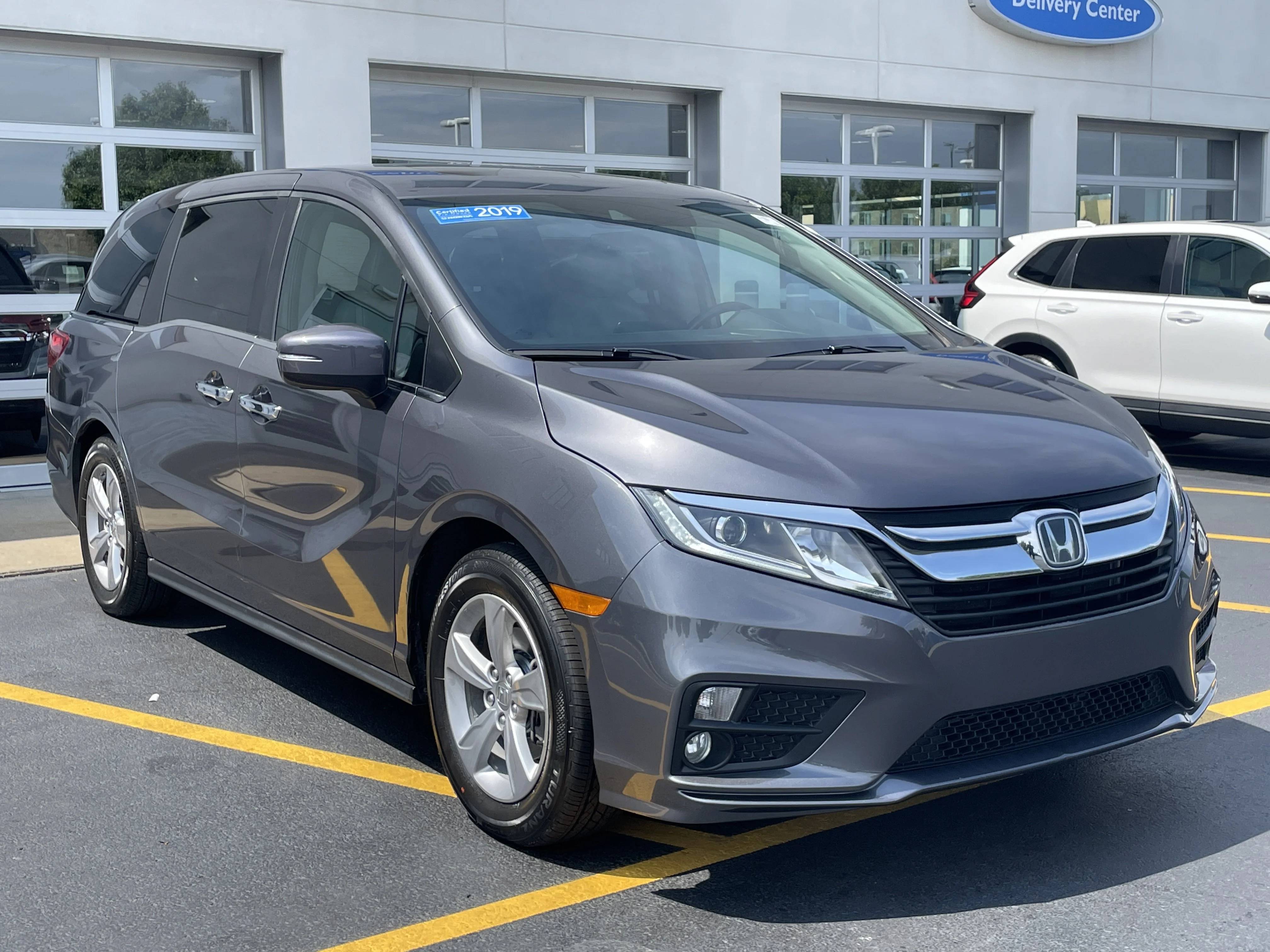 Certified Used 2019 Modern Steel Metallic Honda EX-L image 1