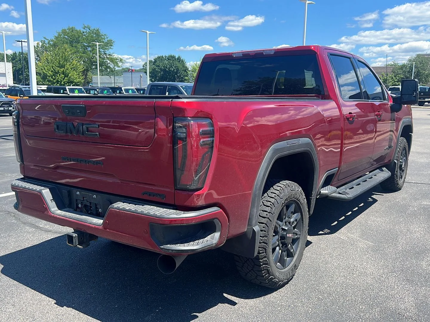 Used 2024 Volcanic Red Tintcoat GMC AT4 image 8