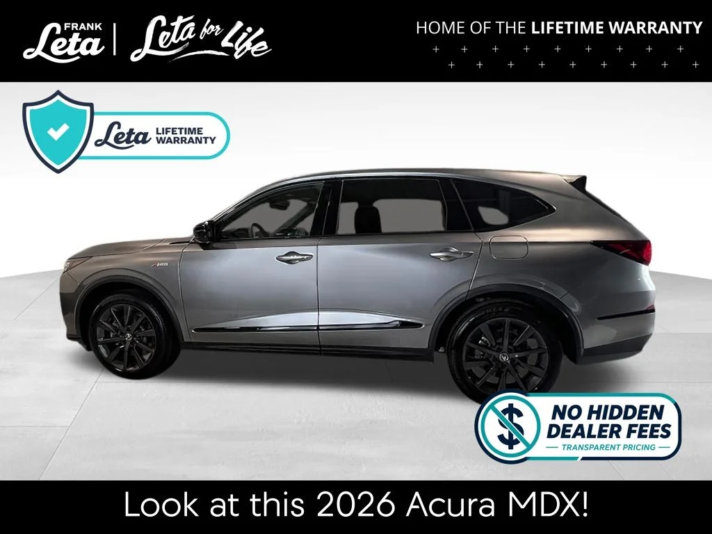 New 2026 Gray Acura A-Spec image 2