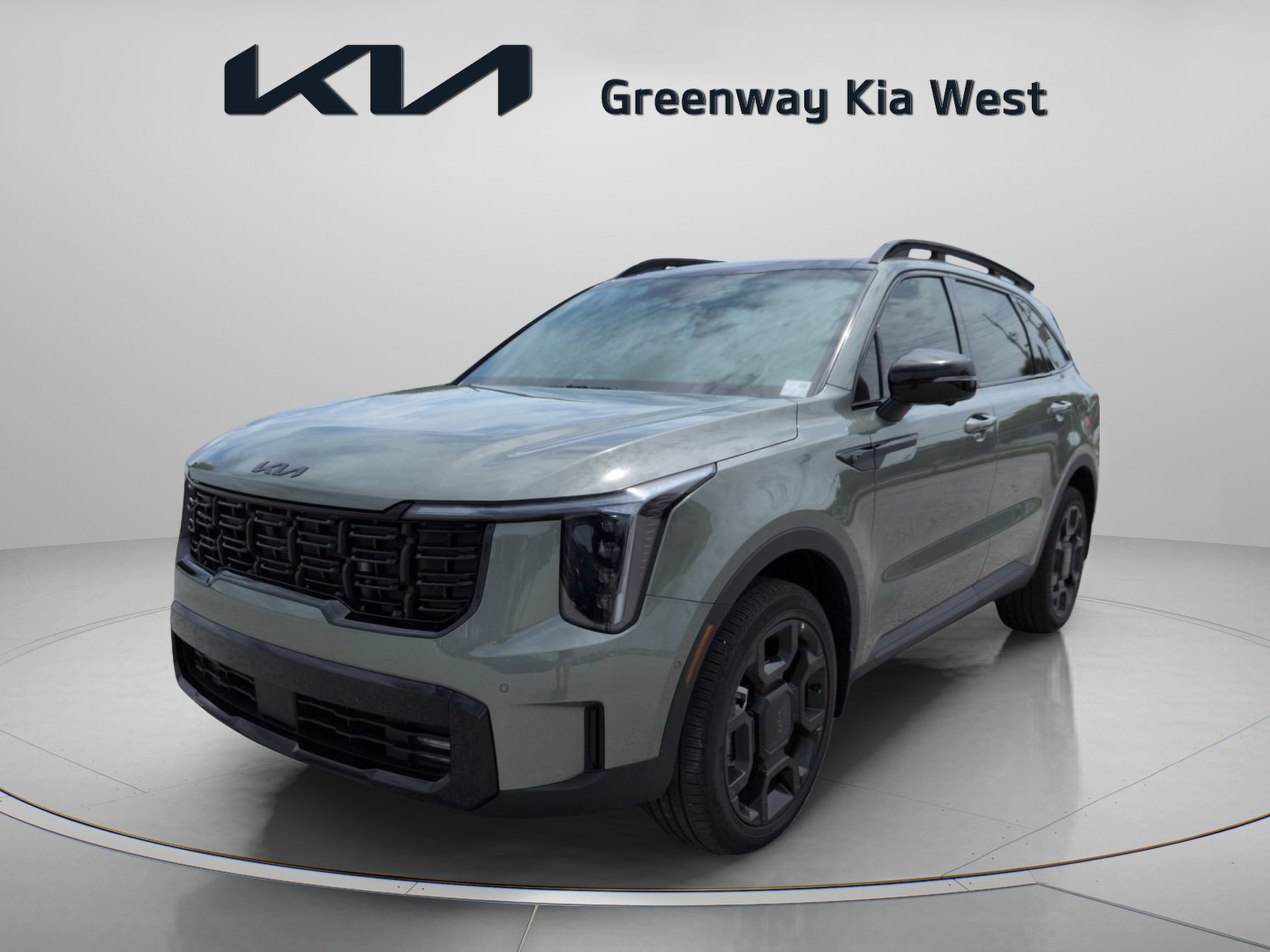 New 2026 Jungle Green Kia X-Line SX Prestige AWD image 4