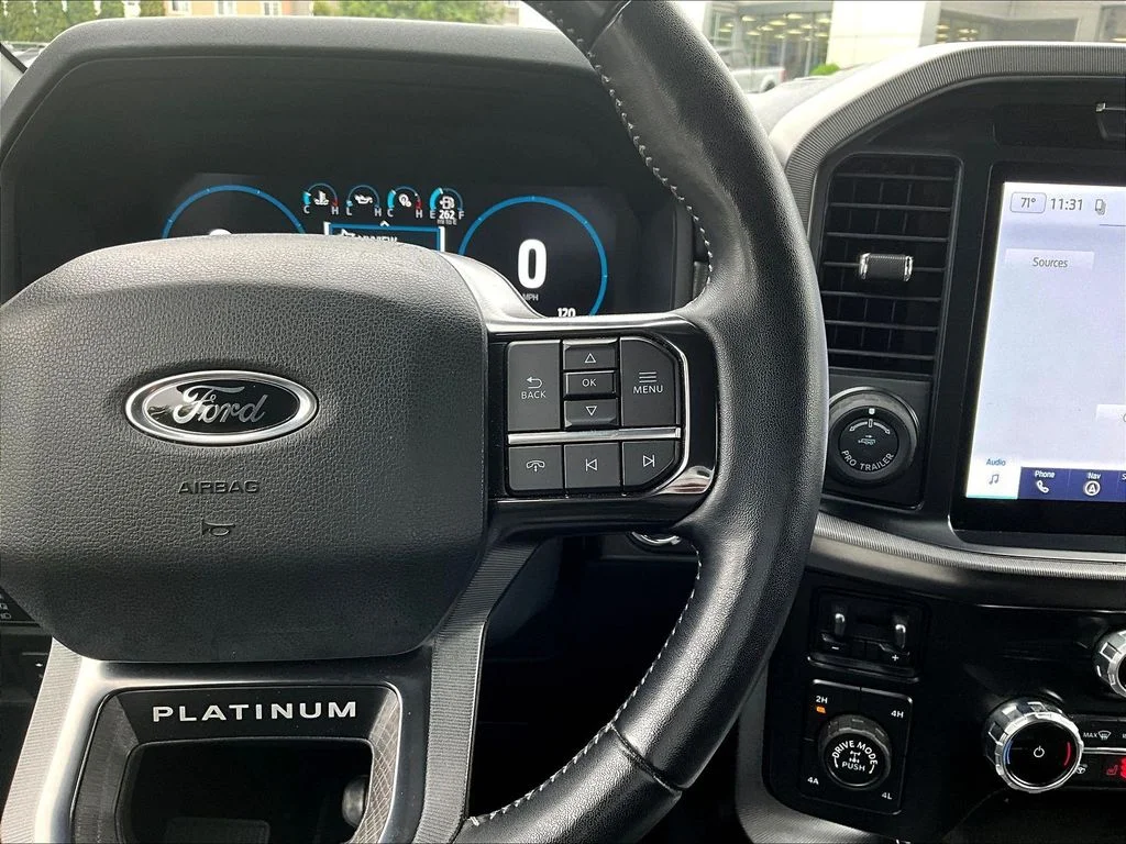 Used 2022 Gray Metallic Ford Platinum image 15