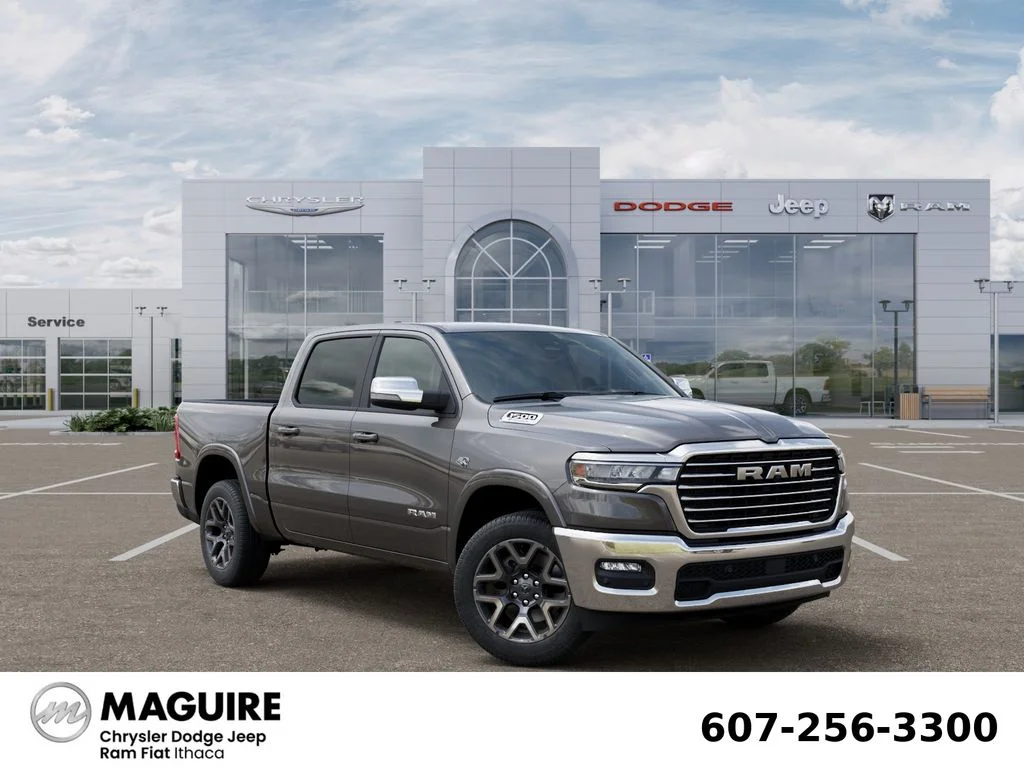 New 2026 Granite Crystal Metallic Clear-Coat Exterior Paint RAM Laramie image 5