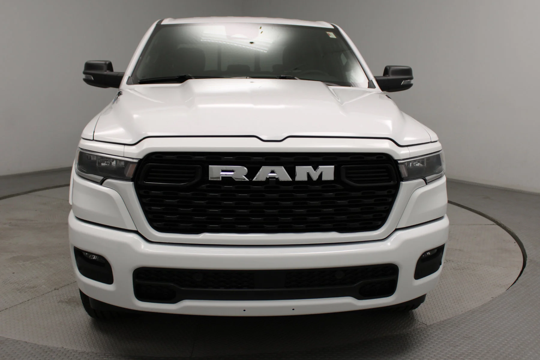 New 2026 Bright White Clear-Coat Exterior Paint RAM Big Horn 4x4 Crew Cab 5