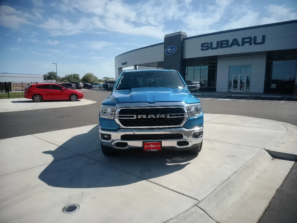 Used 2023 Hydro Blue Pearlcoat Ram Big Horn image 8