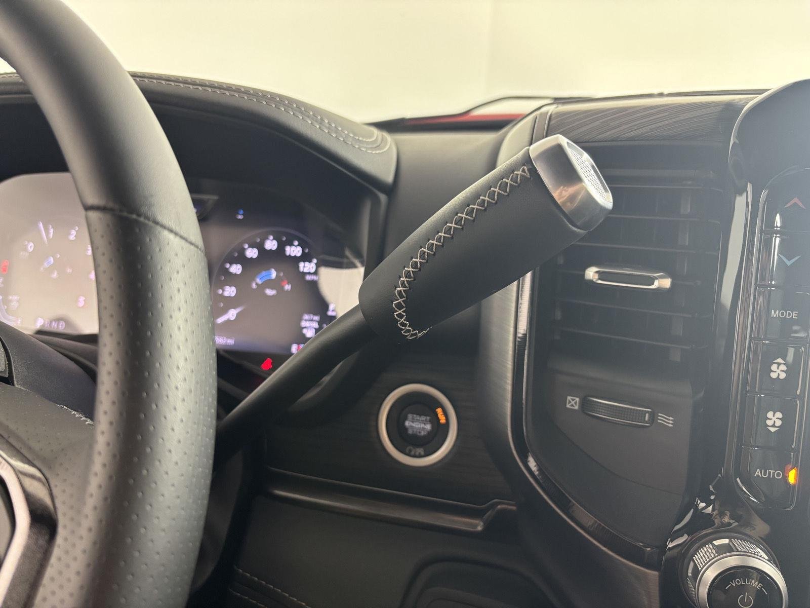 Used 2024 Flame Red Clearcoat Ram Rebel image 28