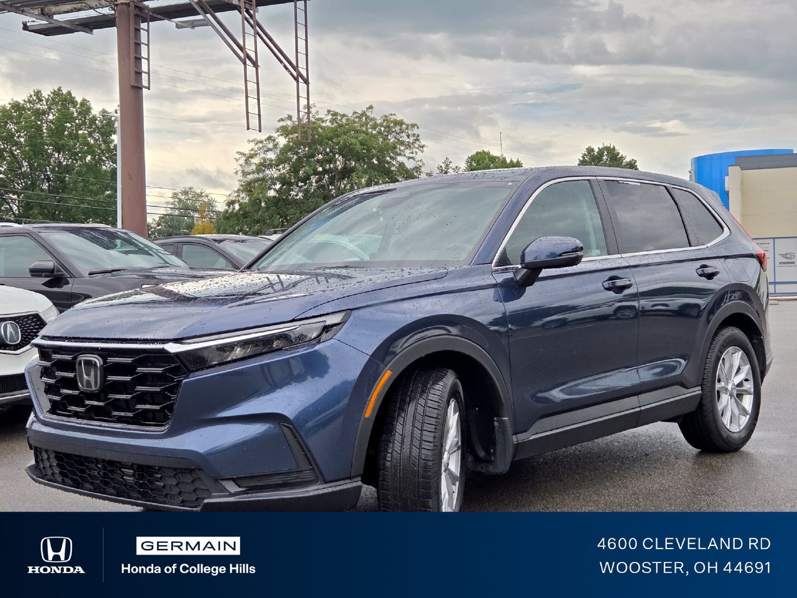 Used 2024 Canyon River Blue Metallic Honda 1.5T AWD EX image 46