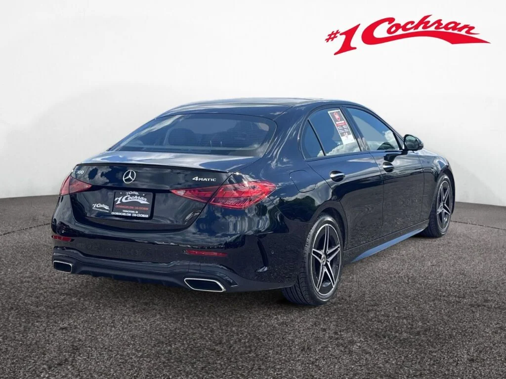 Used 2024 Black Mercedes-Benz C 300 image 8
