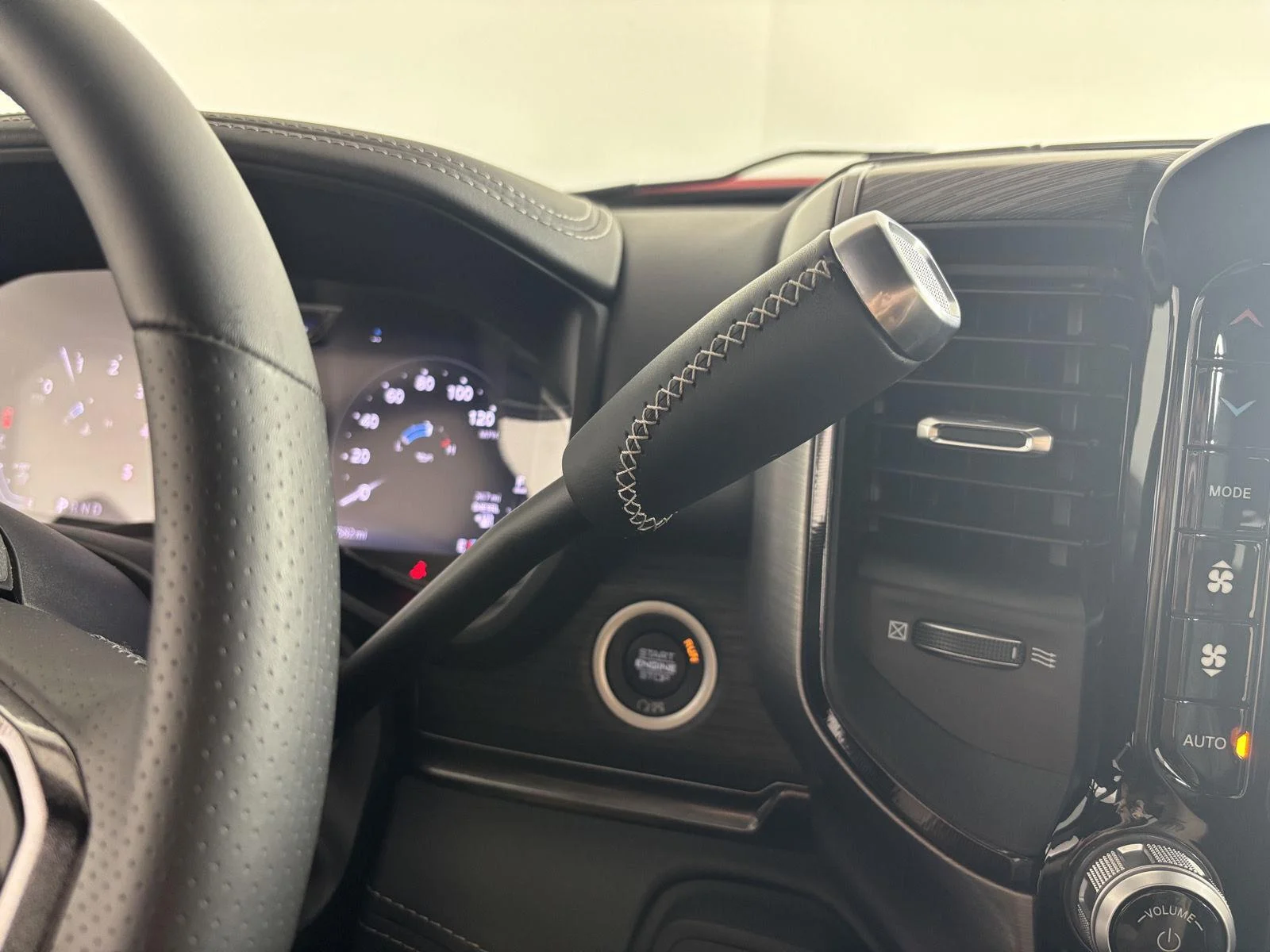 Used 2024 Flame Red Clearcoat Ram Rebel image 28