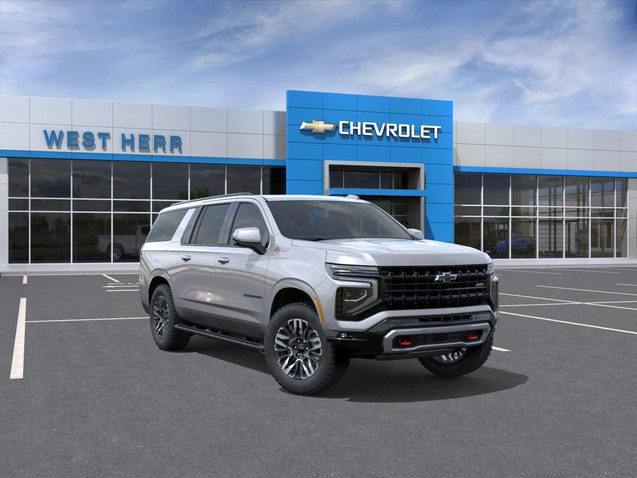 New 2026 Sterling Gray Metallic Chevrolet Z71 image 1