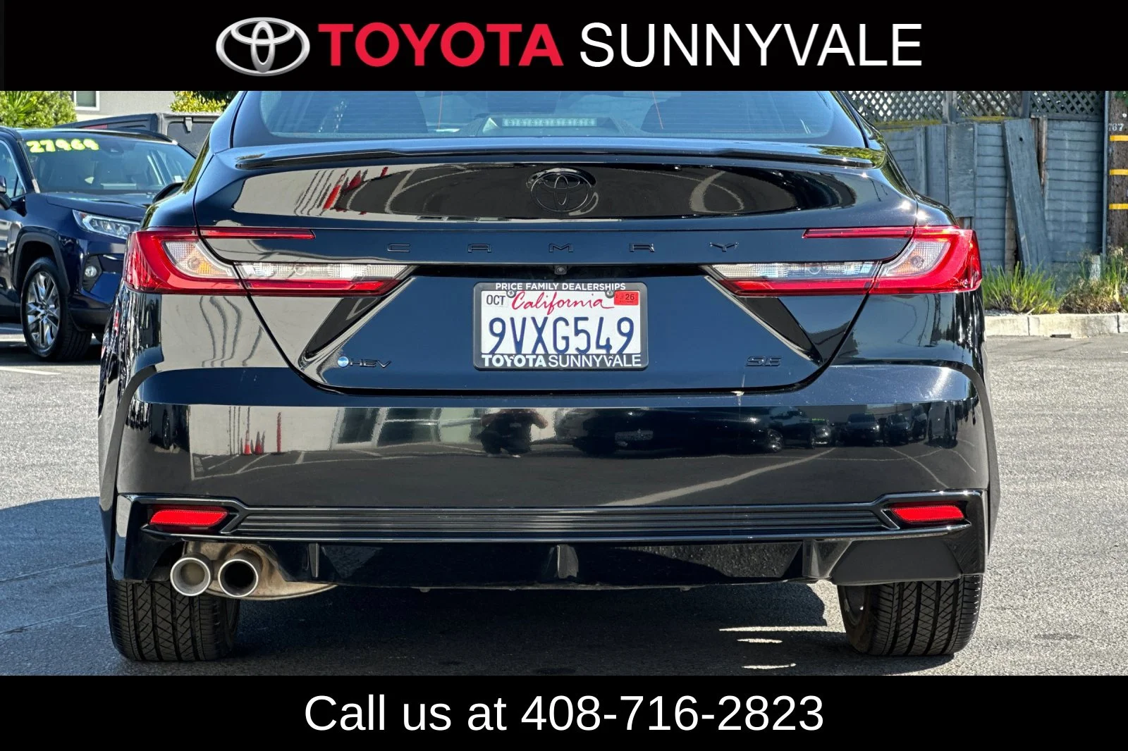 Certified Used 2026 Black Toyota SE Nightshade image 6