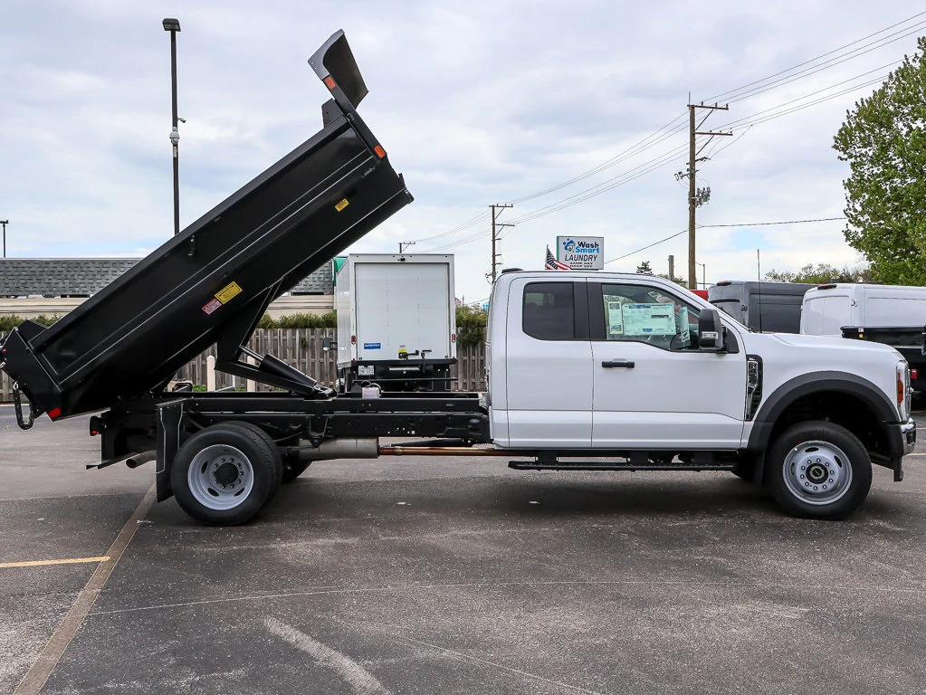 New 2026 Oxford White Ford 11' Dump Body image 12