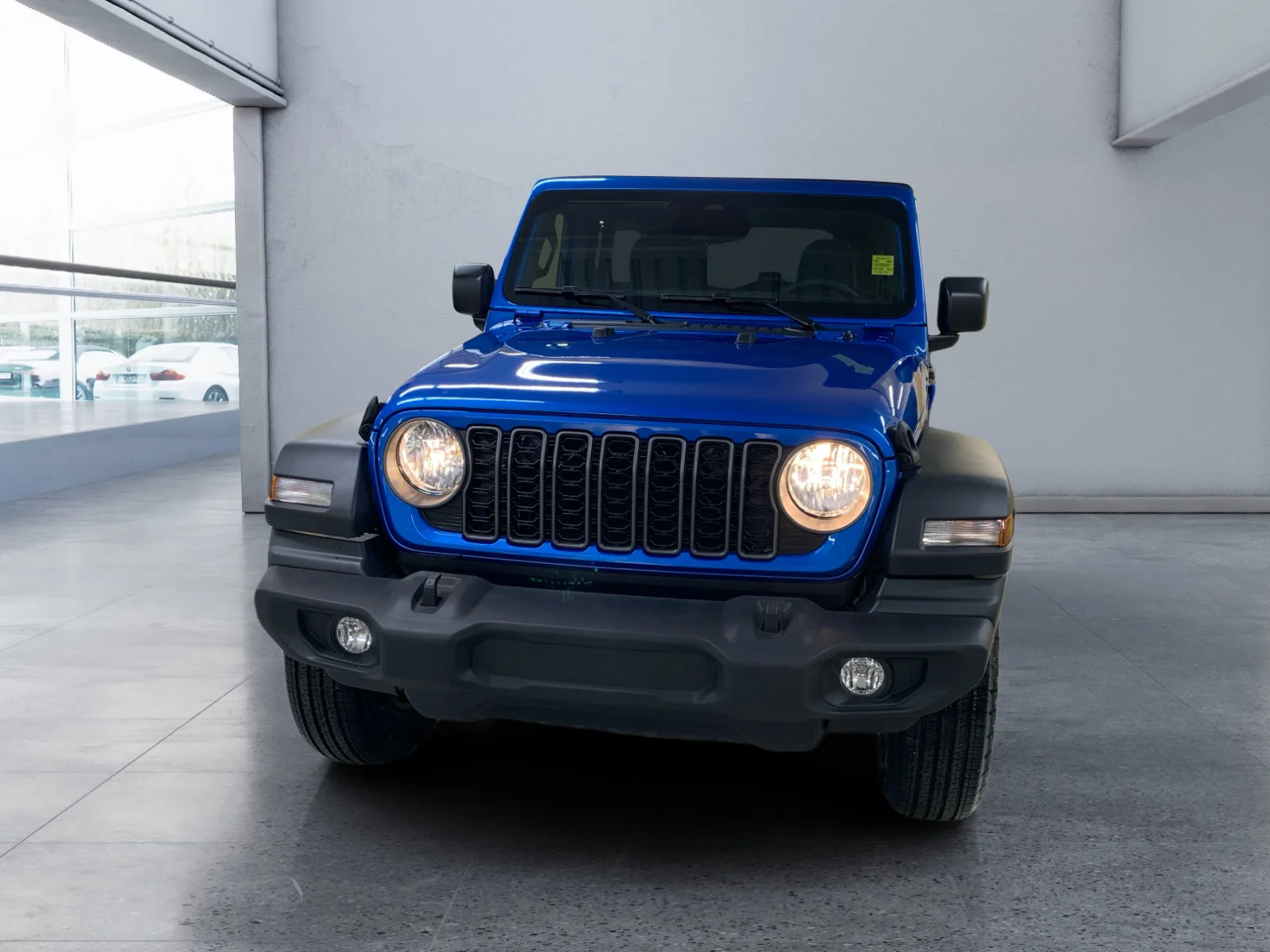 New 2026 Hydro Blue Pearl Jeep Sport S image 8