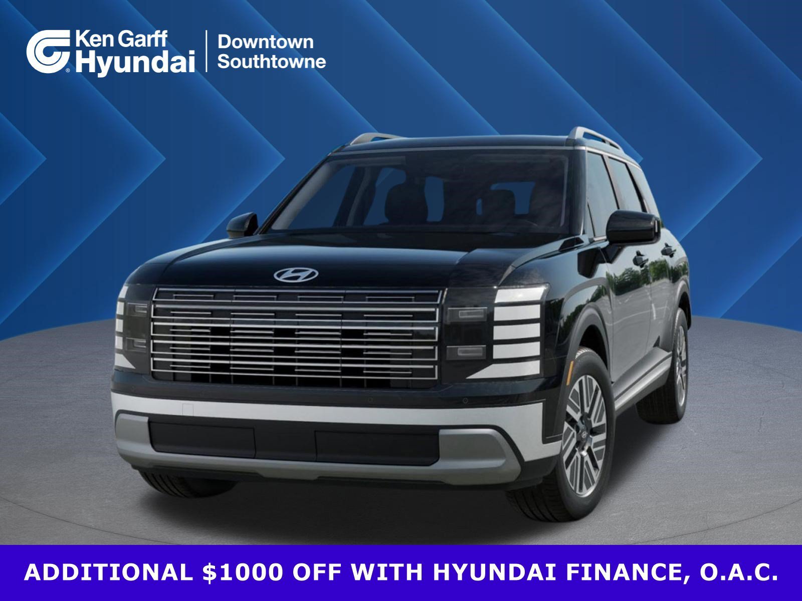 New 2026 Abyss Black Pearl Hyundai SEL 7P image 1
