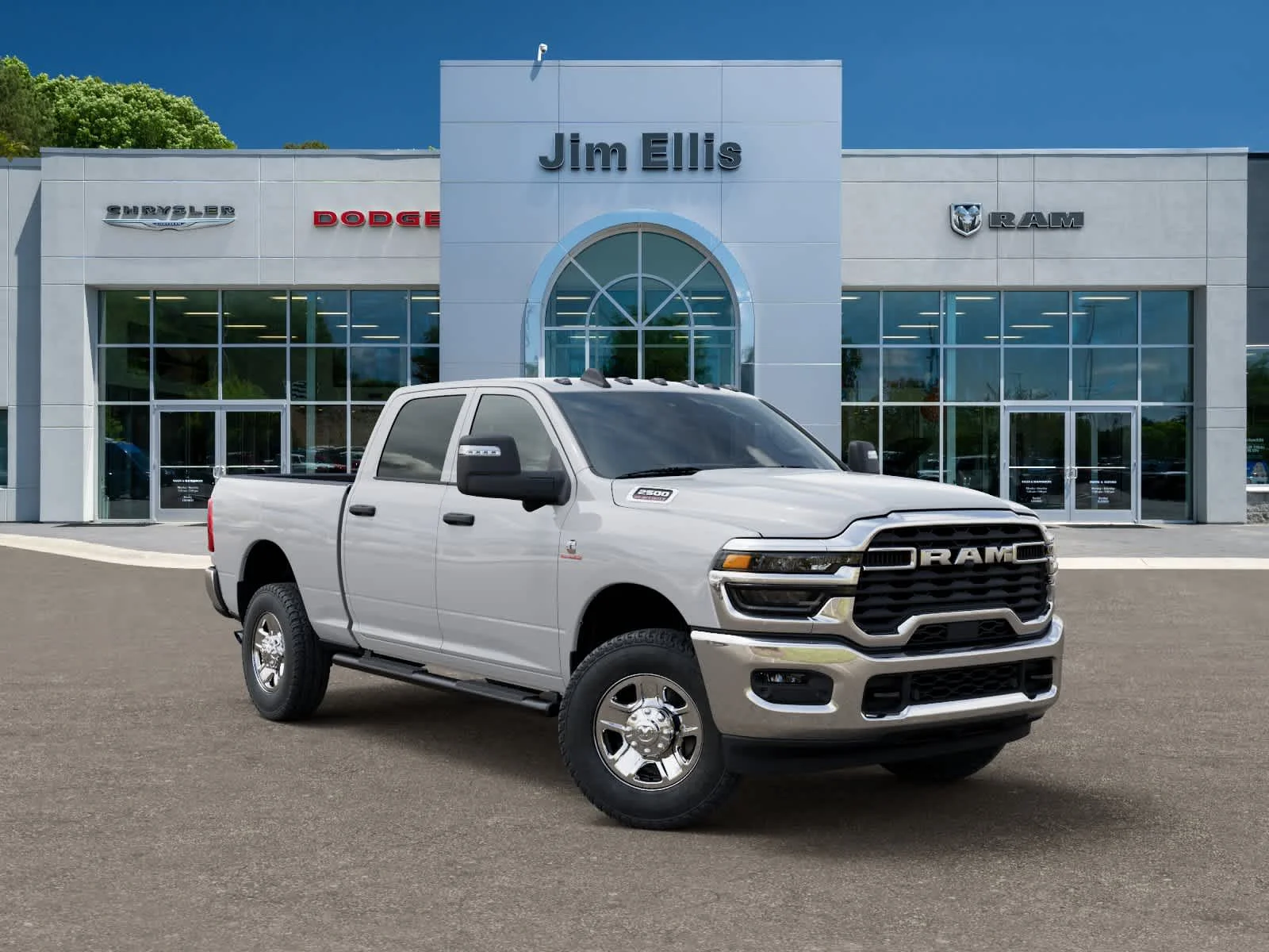 New 2025 Bright White Clearcoat Ram Tradesman image 5