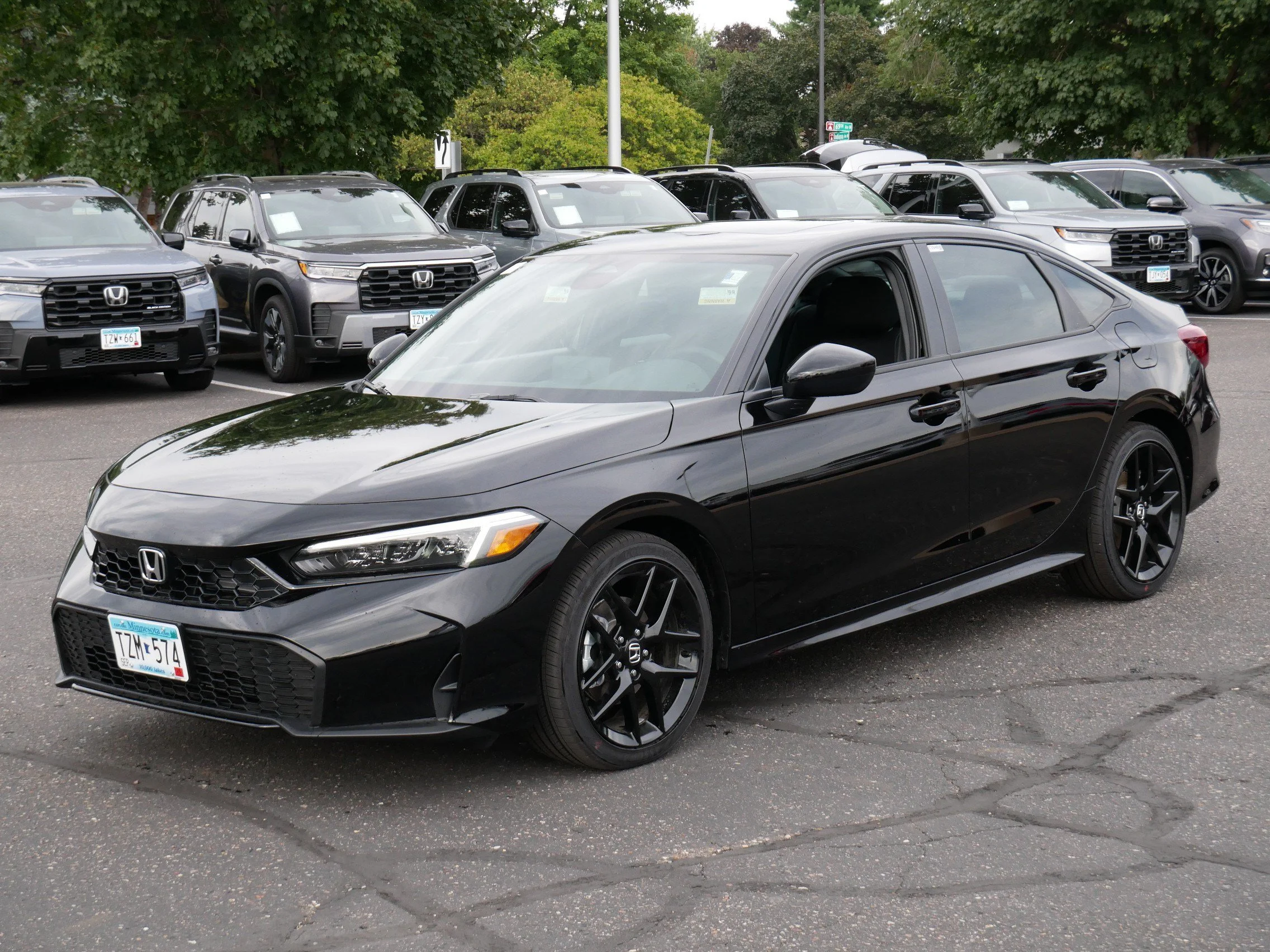 Used 2026 Crystal Black Pearl Honda Sport image 3