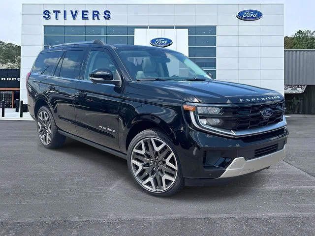 New 2026 Agate Black Metallic Ford Platinum® image 1