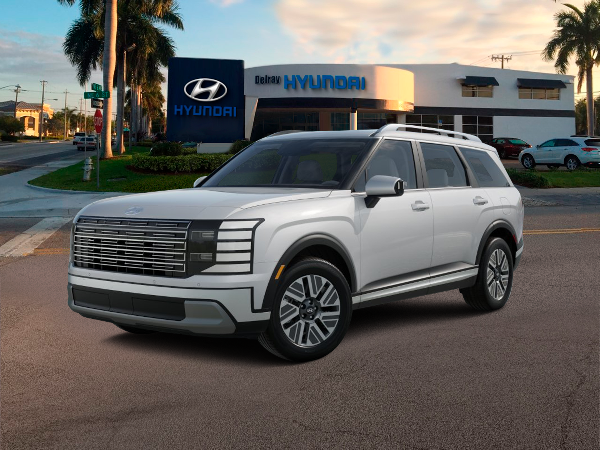 2026 Hyundai Palisade Blue SEL 7 Passenger Hybrid FWD's photo