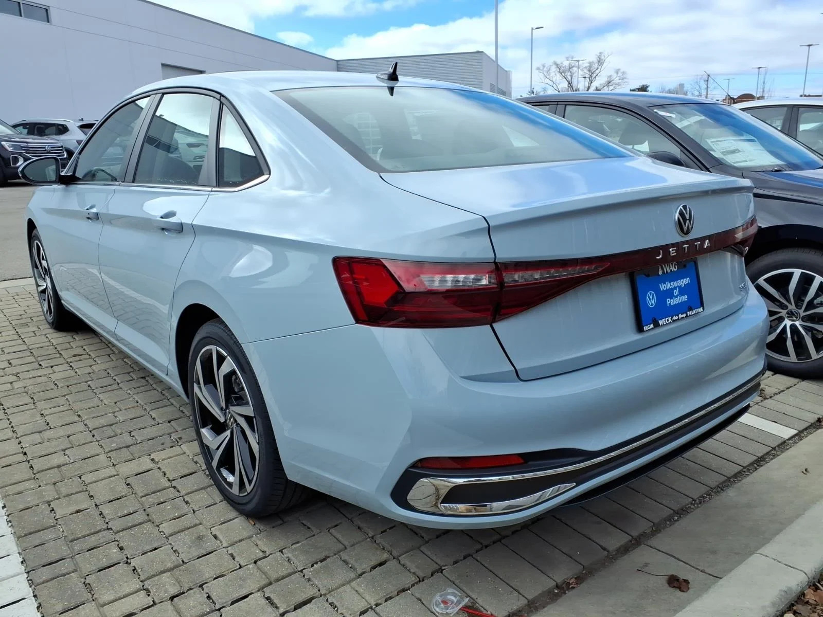 New 2026 Monument Gray Volkswagen SEL AUTO image 3