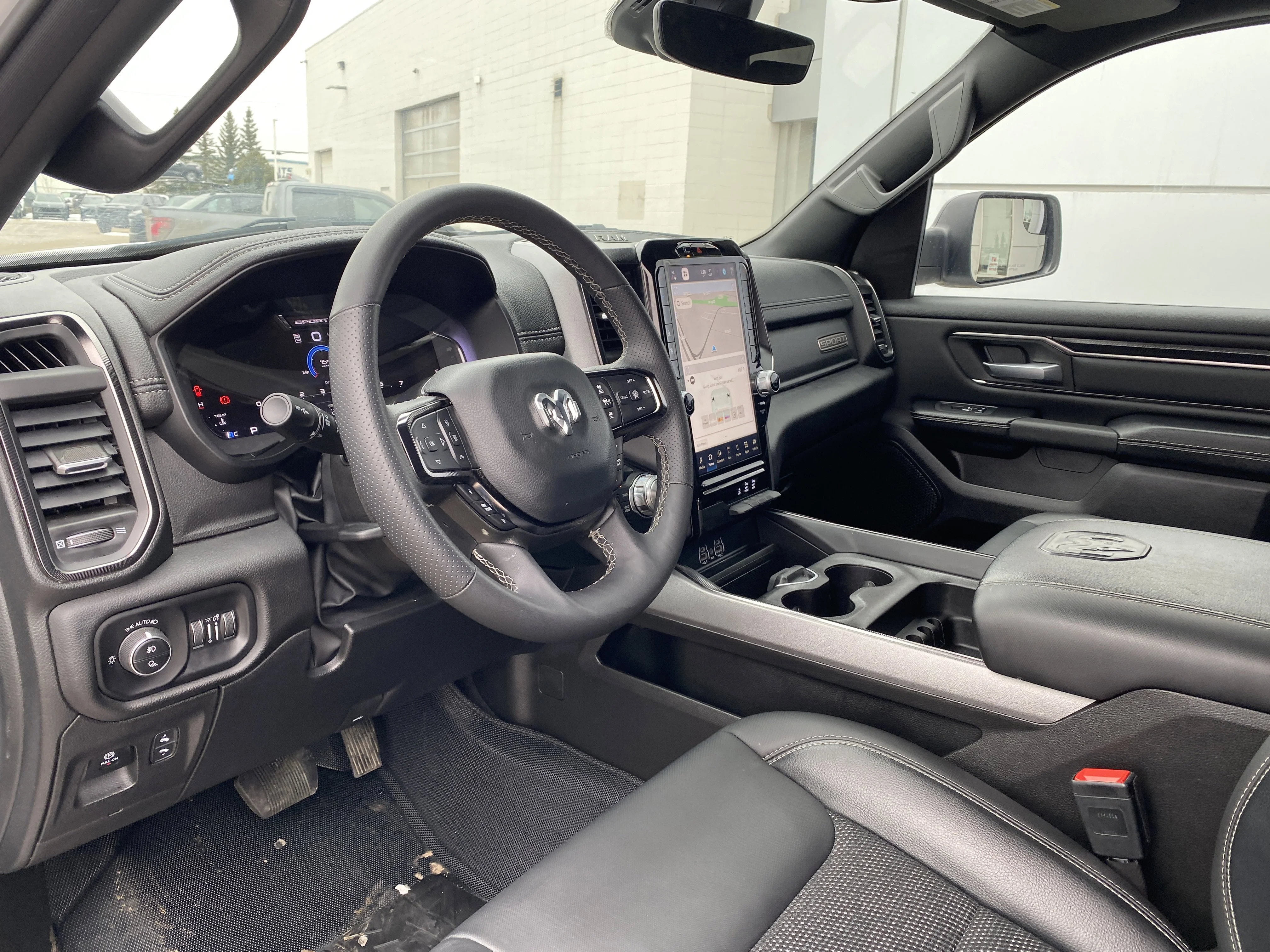 Certified Used 2025 White Ram Sport * 360 CAMERA * RADAR CRUISE * NAVIGATION * image 8
