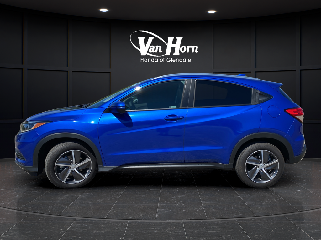 Certified Used 2022 Aegean Blue Metallic Honda EX image 4