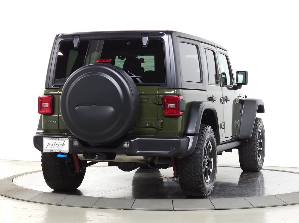 Used 2024 Green Jeep Rubicon 4xe image 9