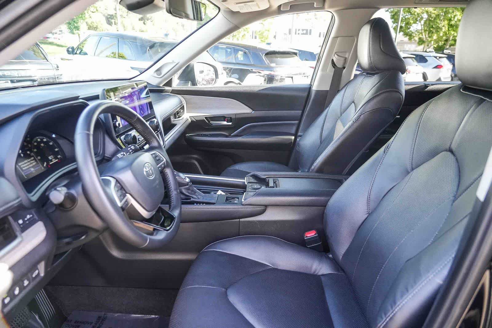 Used 2024 Midnight Black Metallic Toyota Hybrid Limited image 16
