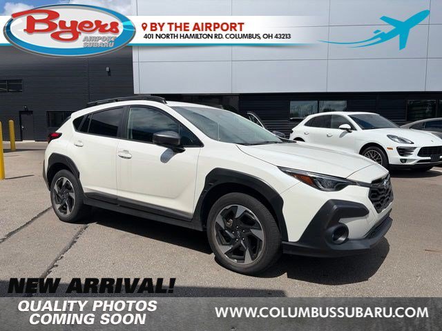 Used 2024 Crystal White Pearl Subaru Limited image 1