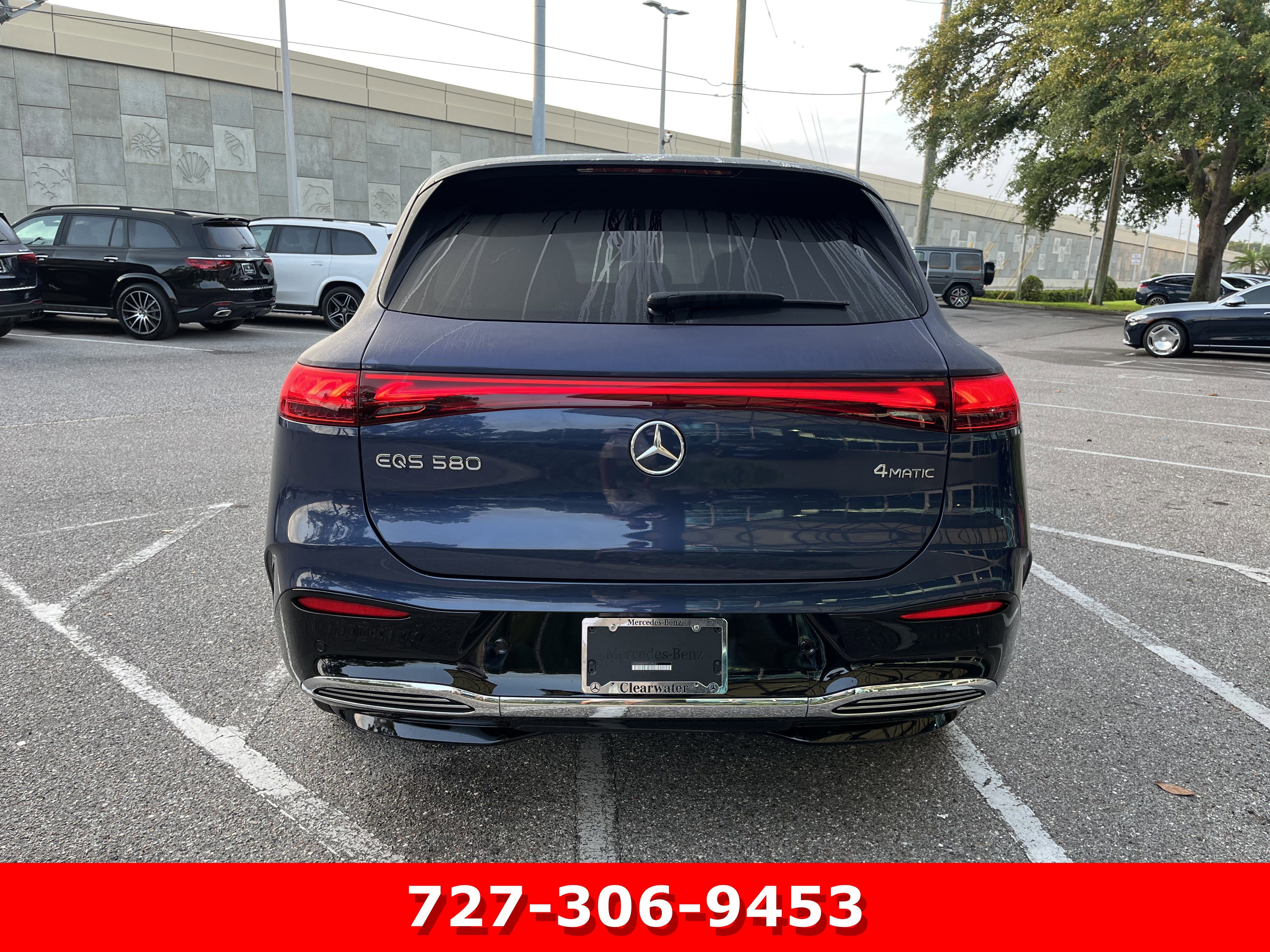 Certified Used 2023 Twilight Blue Metallic Mercedes-Benz EQS 580 image 8