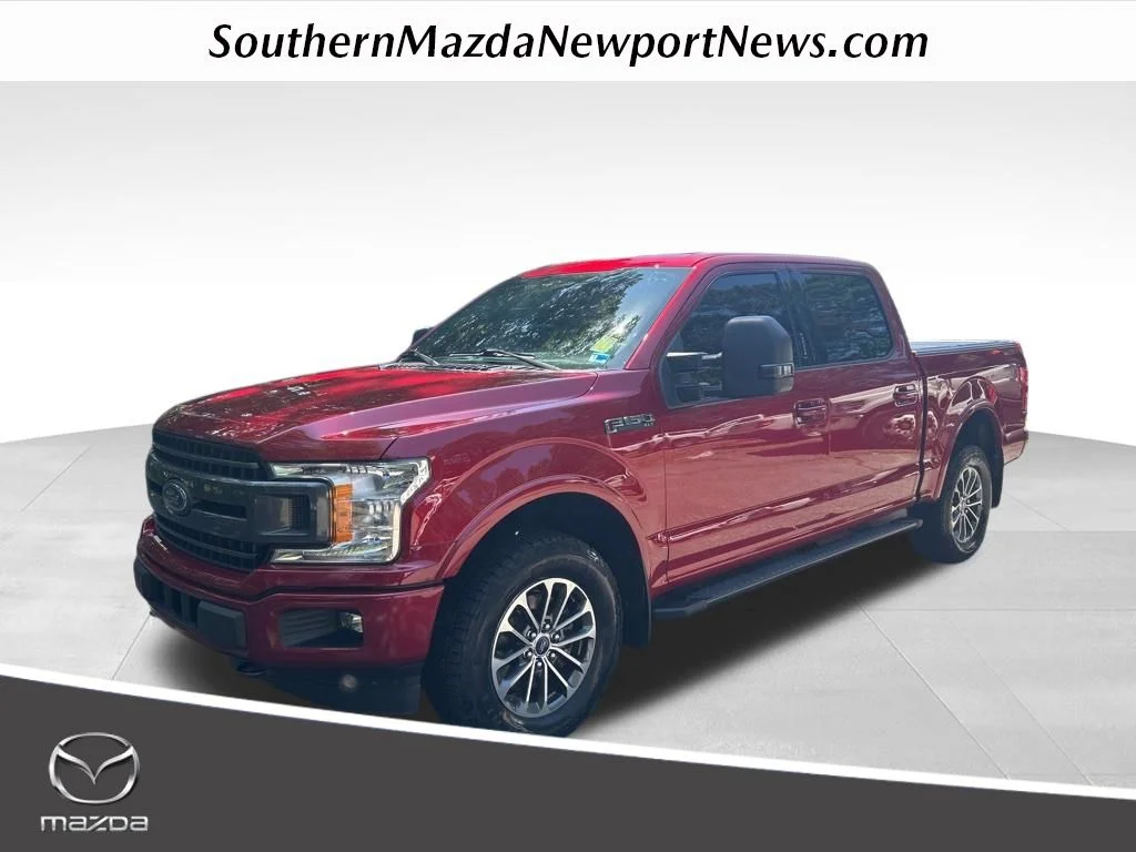 Used 2019 Red Ford XLT image 1