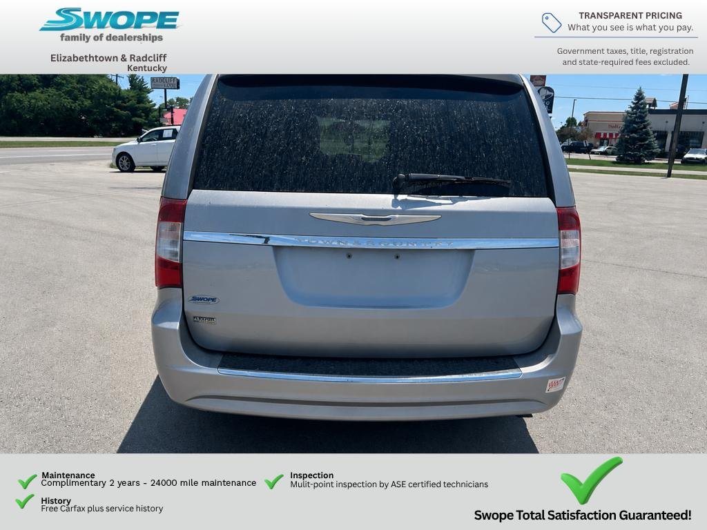 Used 2013 Billet Silver Metallic Clearcoat Chrysler Touring image 8