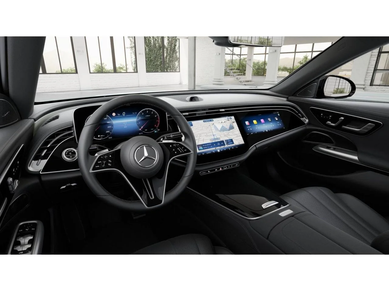 New 2027 Verde Silver Metallic Mercedes-Benz E 350 image 3