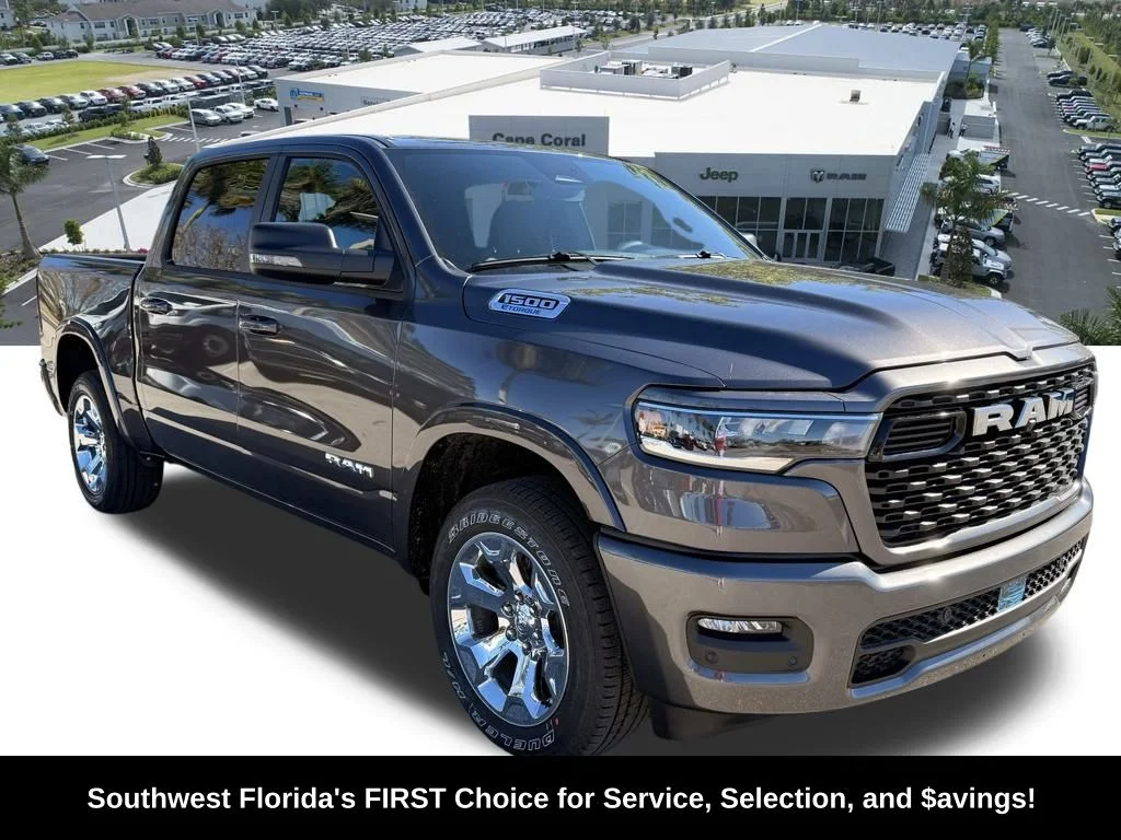 New 2026 Granite Crystal Metallic Clear-Coat Exterior Paint RAM Big Horn/Lone Star image 2