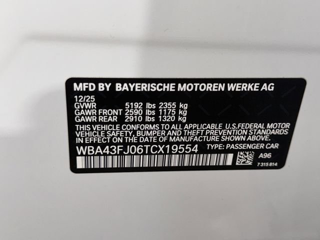 Certified Used 2026 Mineral White Metallic BMW 530i image 38