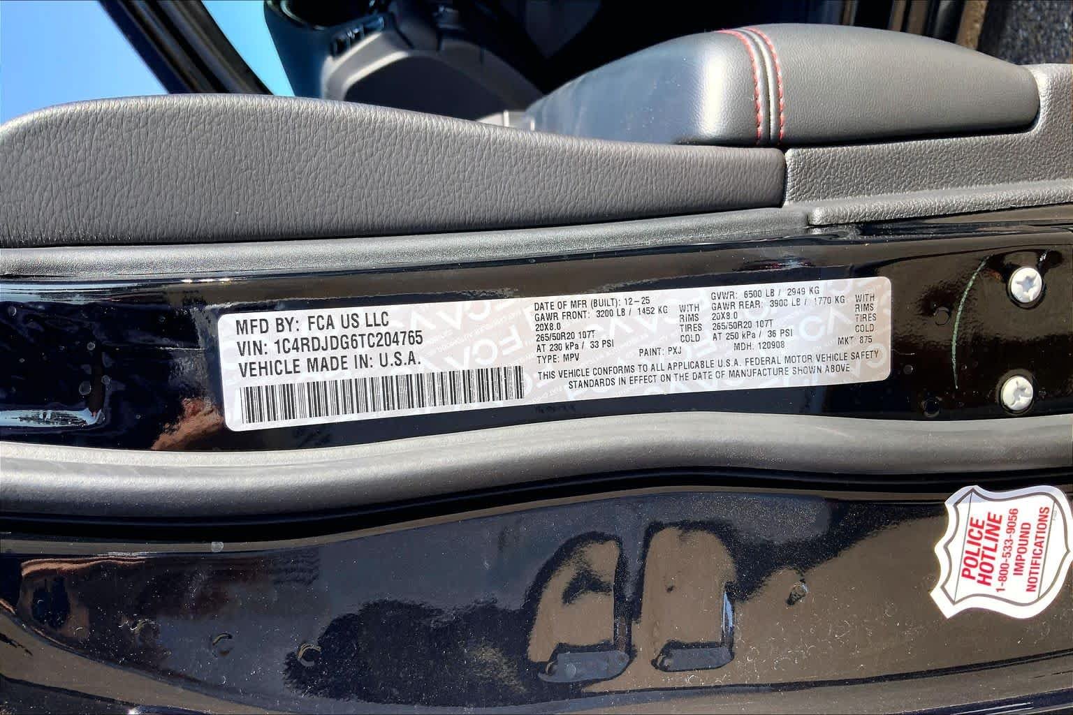 Used 2026 DB Black Clearcoat Dodge GT image 37
