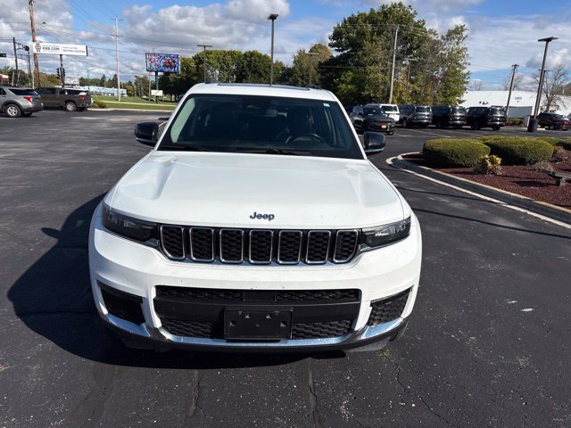 Used 2021 Bright White Clearcoat Jeep Limited image 10