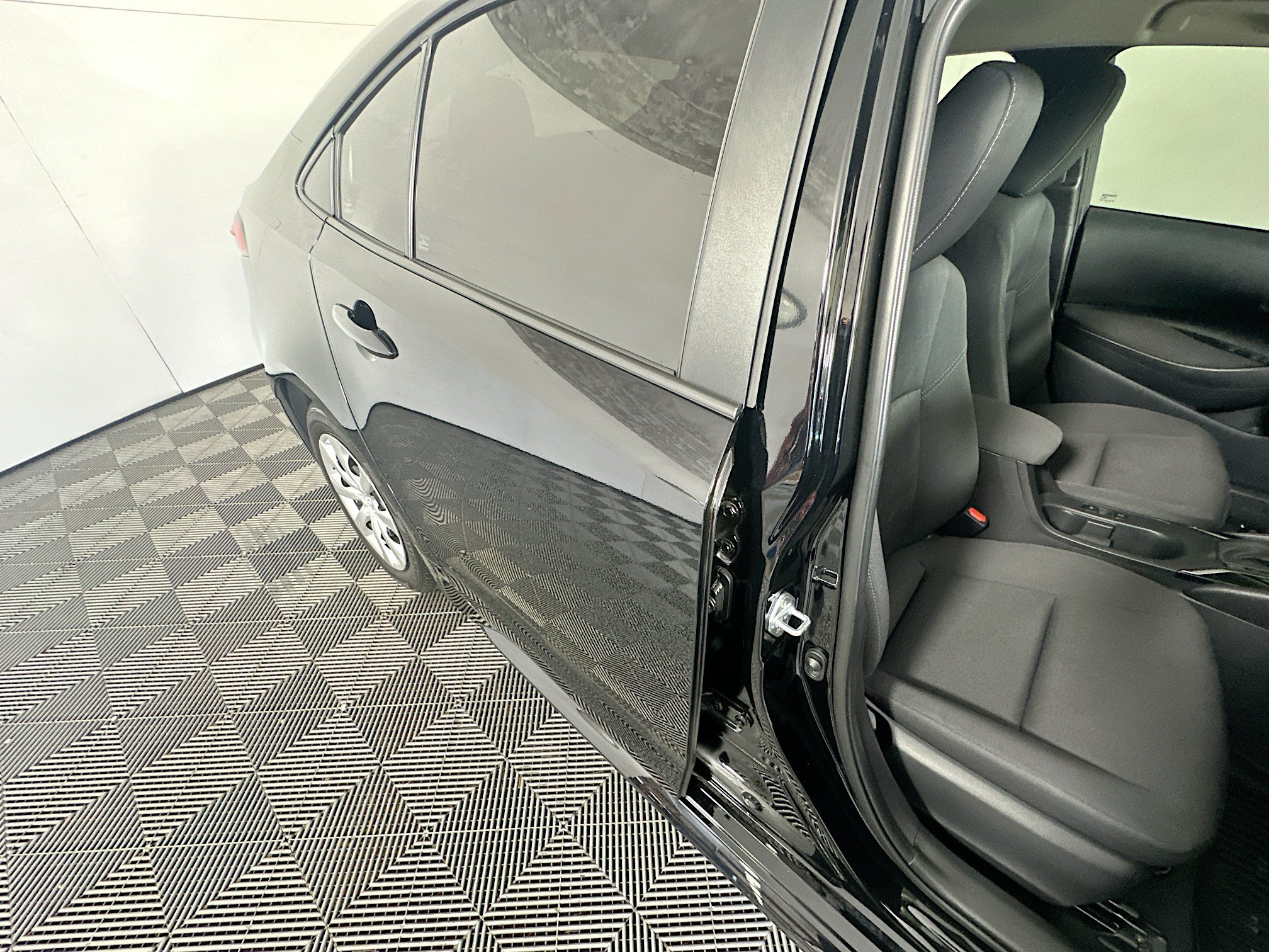 Certified Used 2025 Midnight Black Metallic Toyota LE image 27