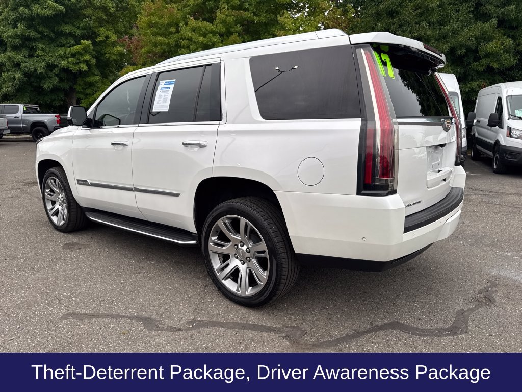 Certified Used 2017 Crystal White Tri-Coat Cadillac Luxury image 3
