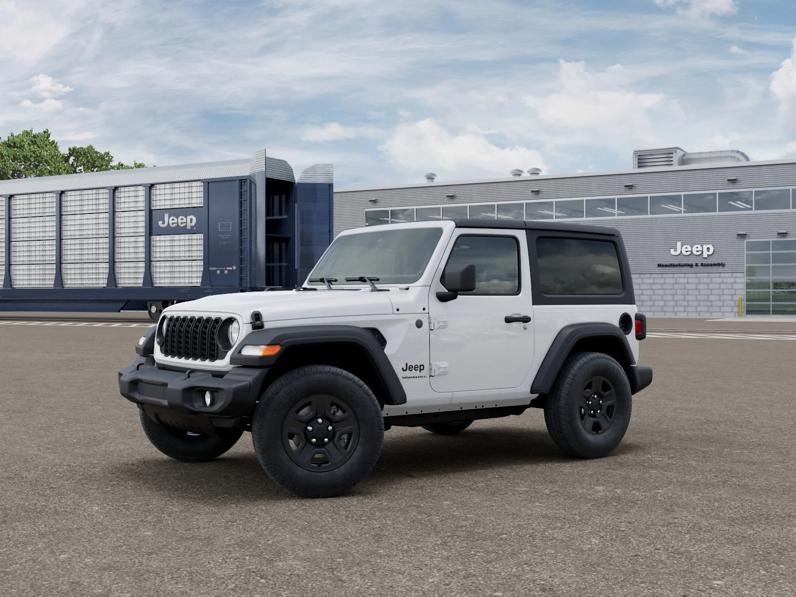 New 2026 Bright White Clearcoat Jeep  image 28