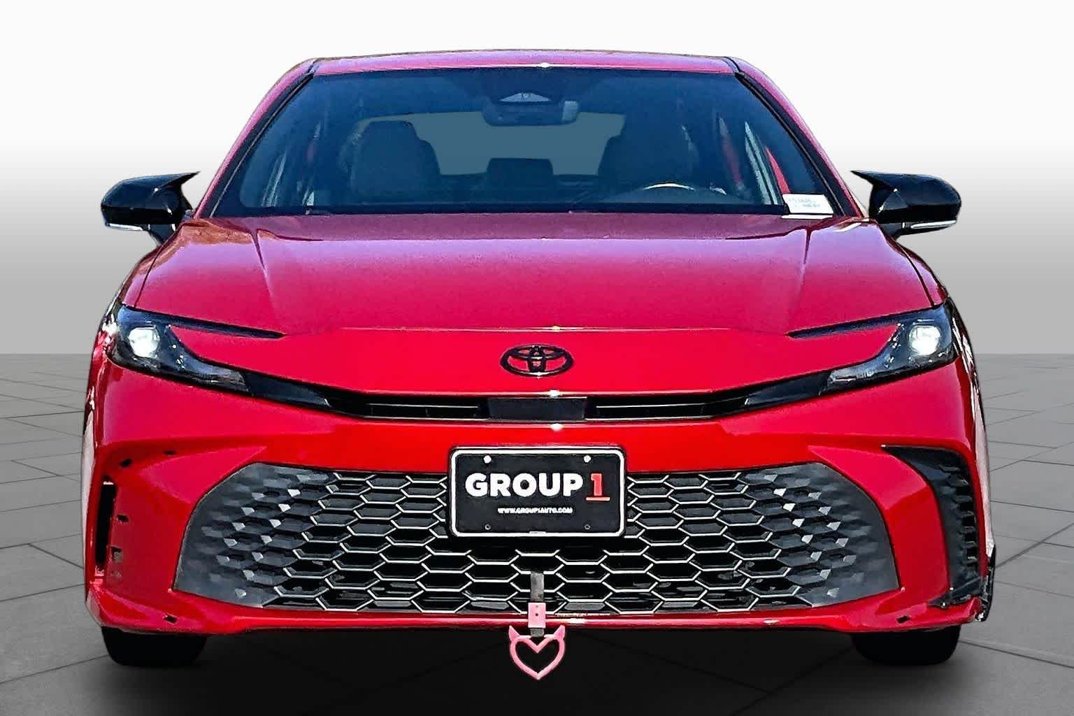Used 2025 Supersonic Red Toyota SE image 3