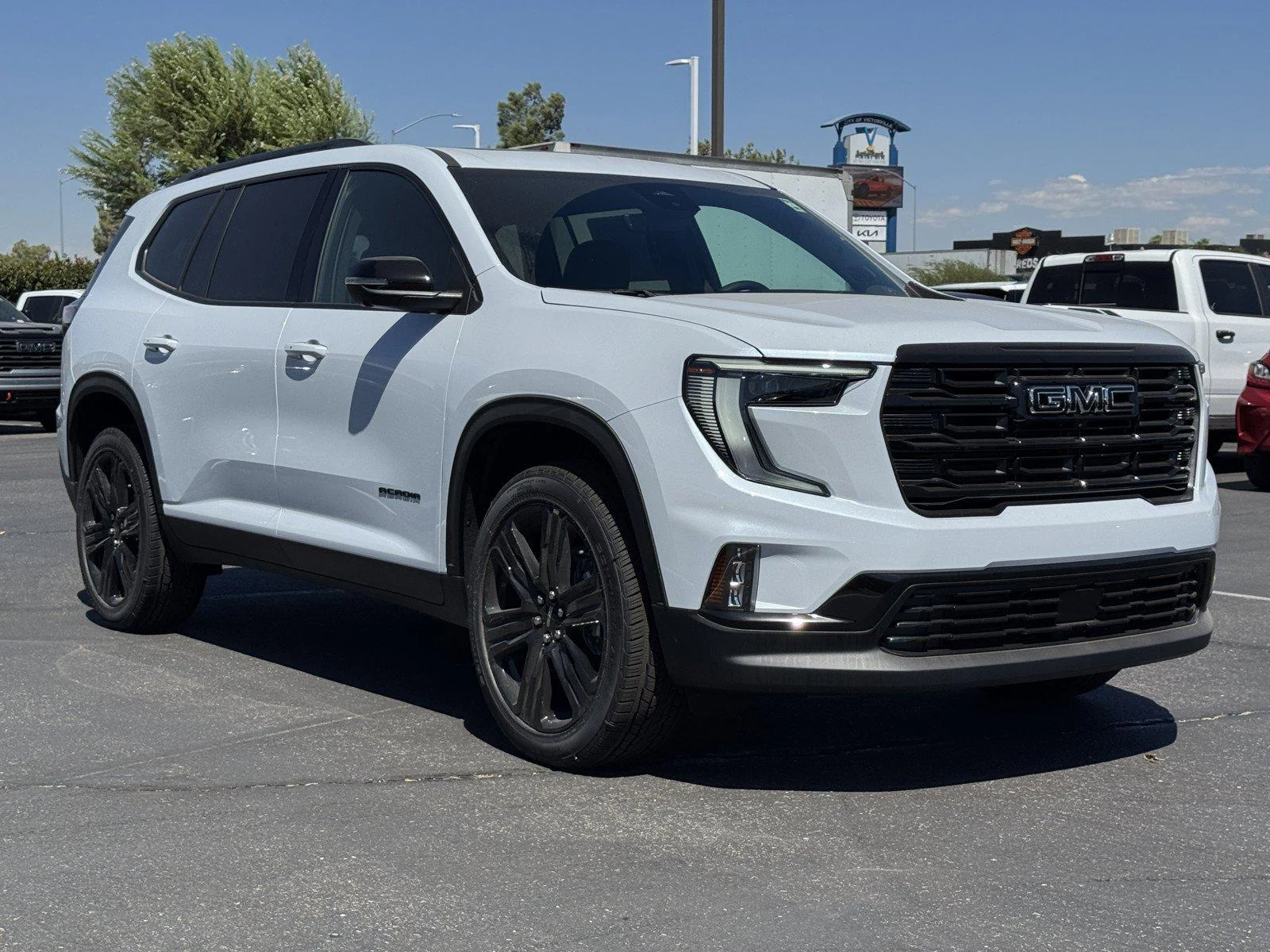 New 2026 Glacier White Tricoat GMC Elevation image 1