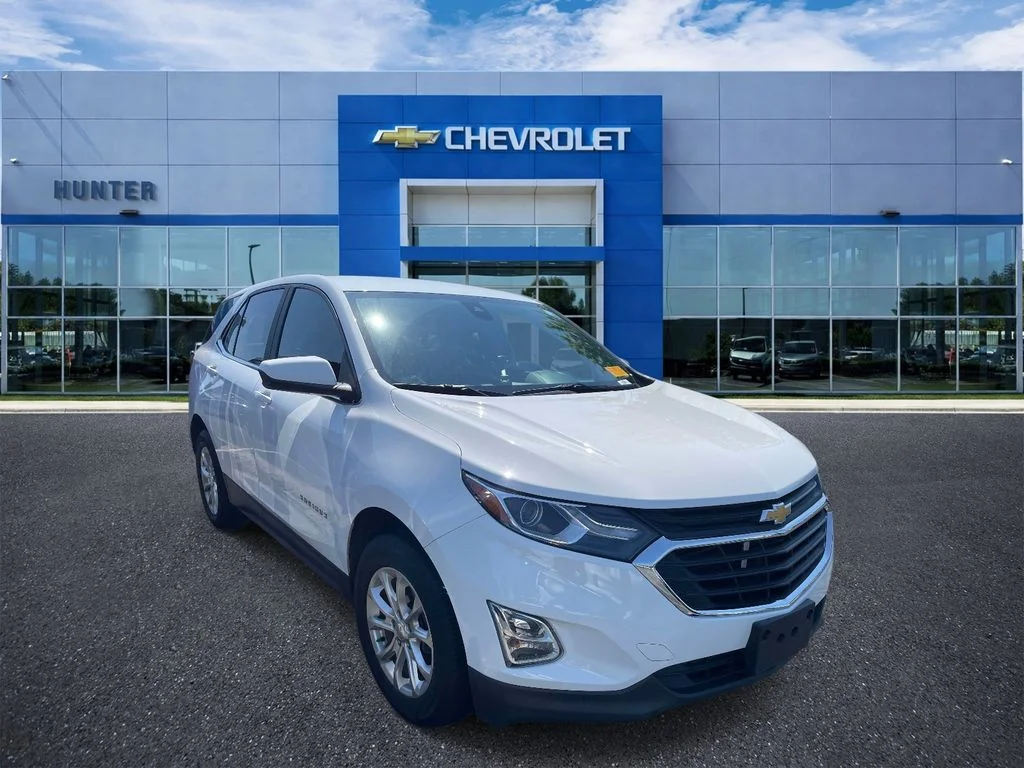 Certified Used 2021 SUMMIT WHITE Chevrolet LT image 1