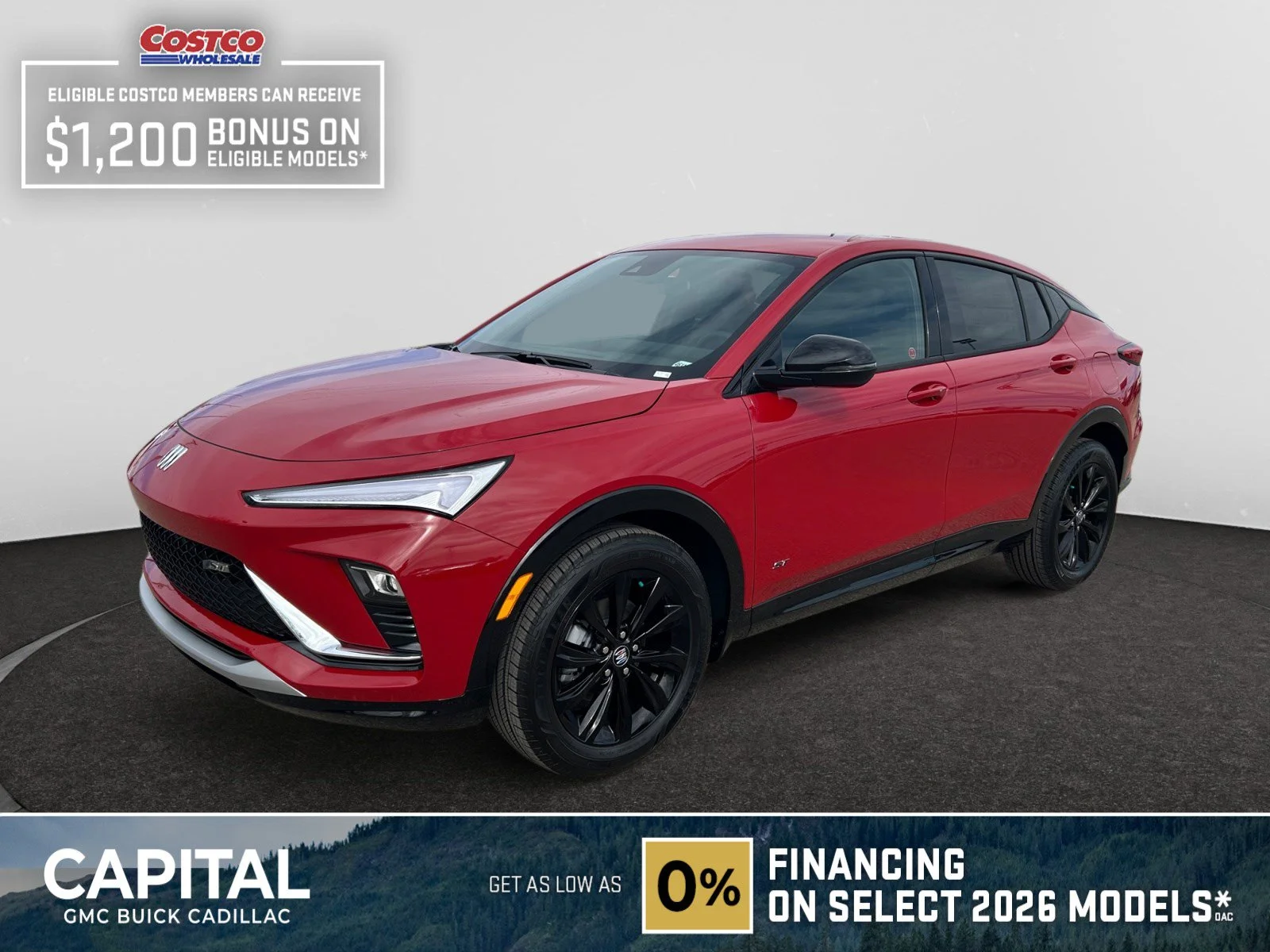 New 2026 Brilliant Red Buick Sport Touring image 1
