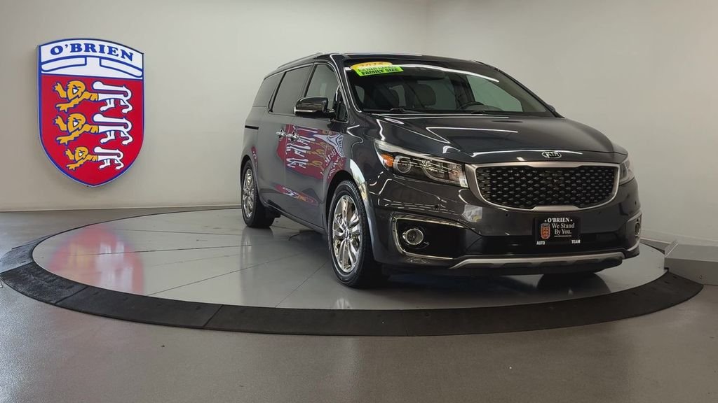 Used 2015 Kia Sedona SX Limited with VIN KNDME5C12F6025735 for sale in Normal, IL