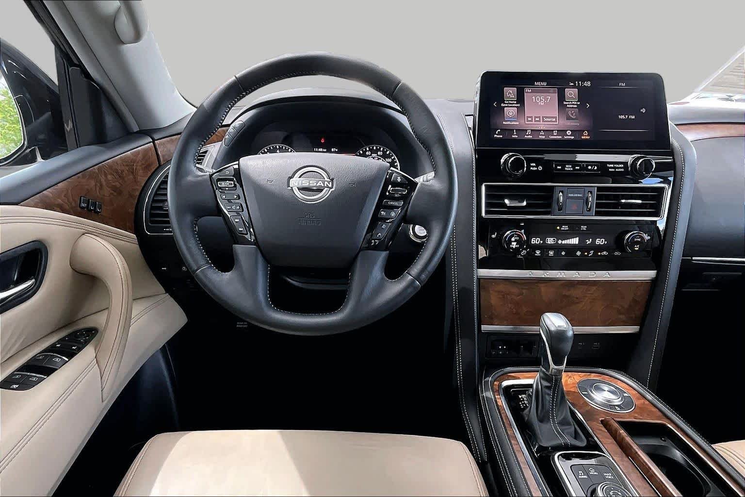 Certified Used 2023 Super Black Nissan SL image 6