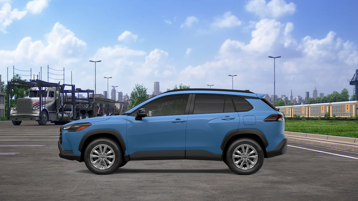 New 2026 Cavalry Blue Toyota LE image 4
