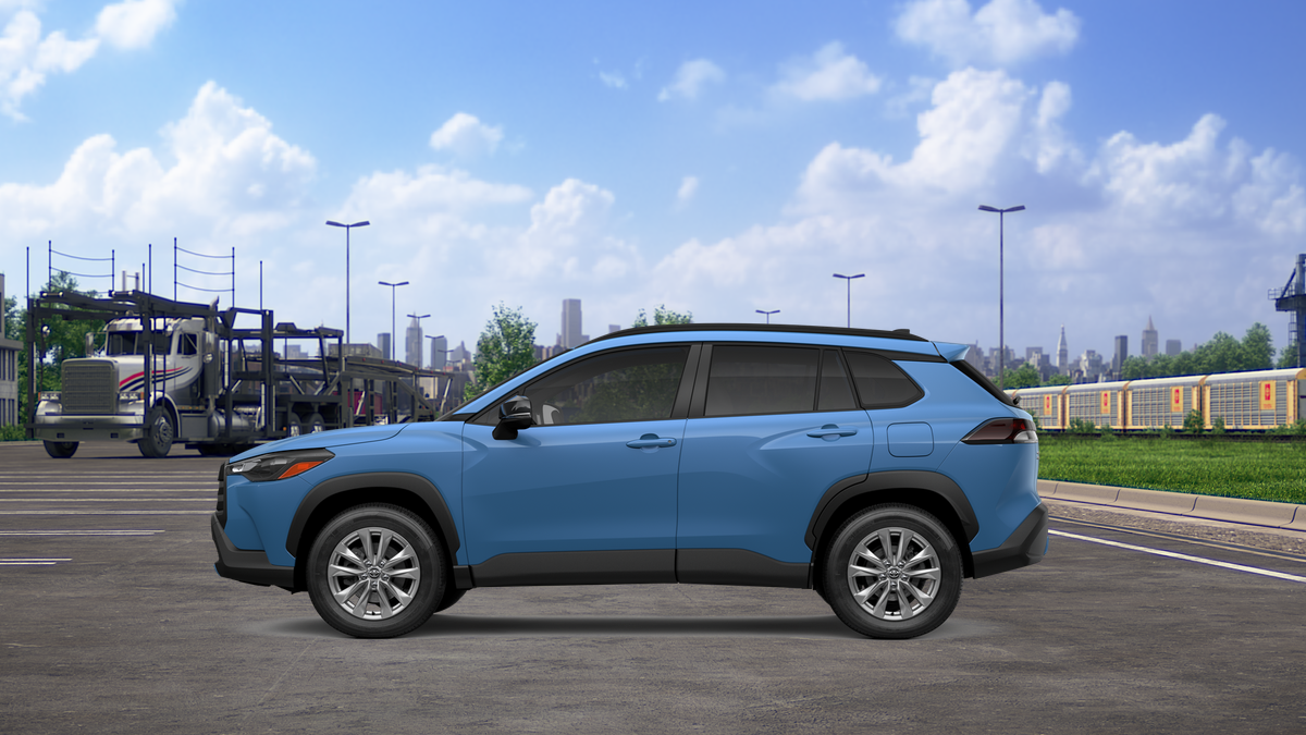 New 2026 Cavalry Blue Toyota LE image 4