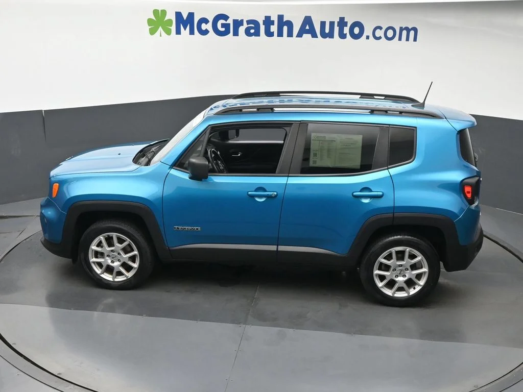 Certified Used 2022 Teal Jeep Latitude image 24