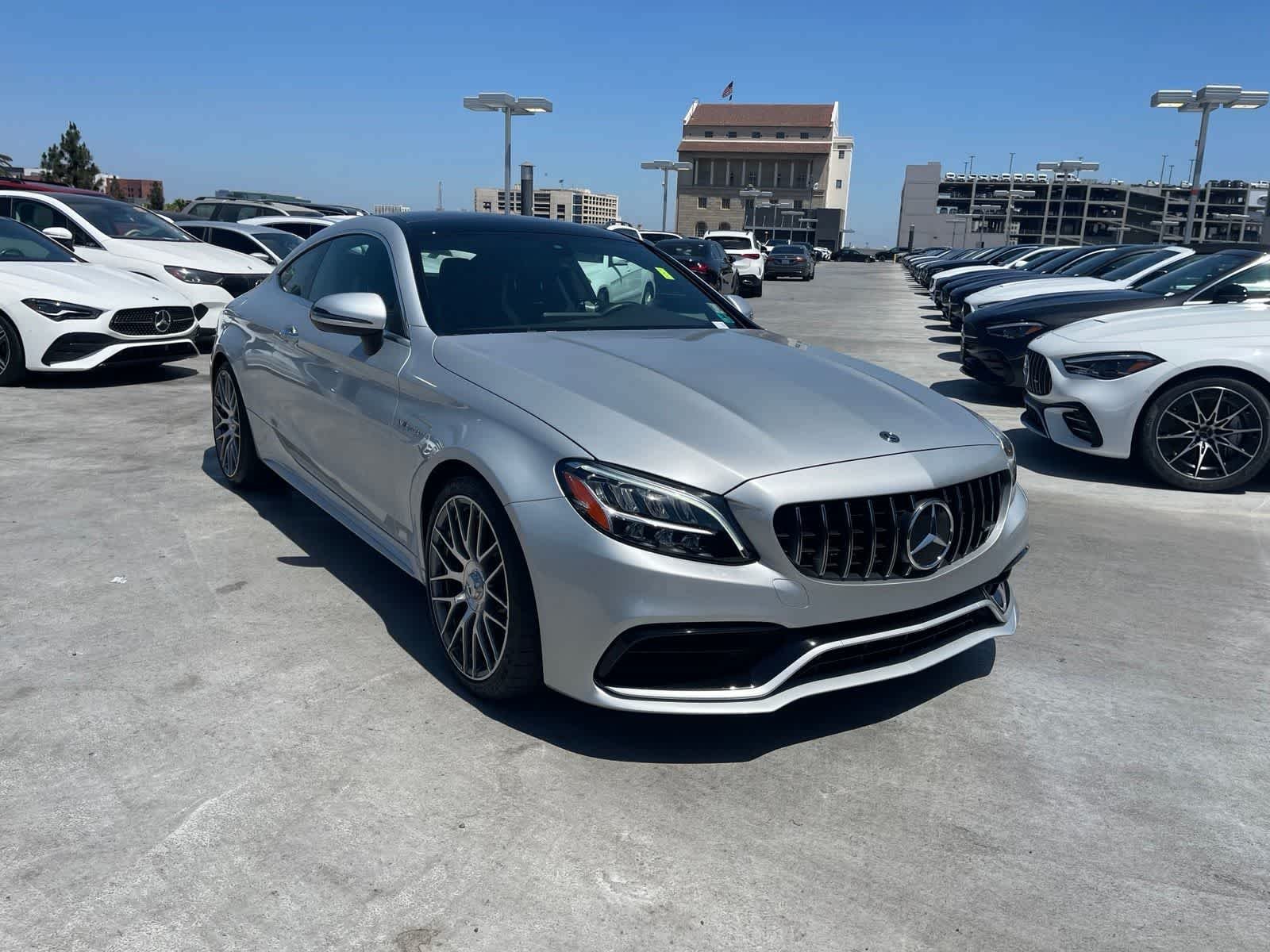 Certified Used 2020 Iridium Silver Metallic Mercedes-Benz AMG® C 63 S image 2