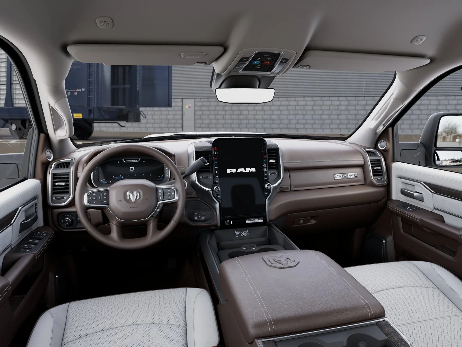 New 2026 Bright White Clear-Coat Exterior Paint RAM LARAMIE image 8
