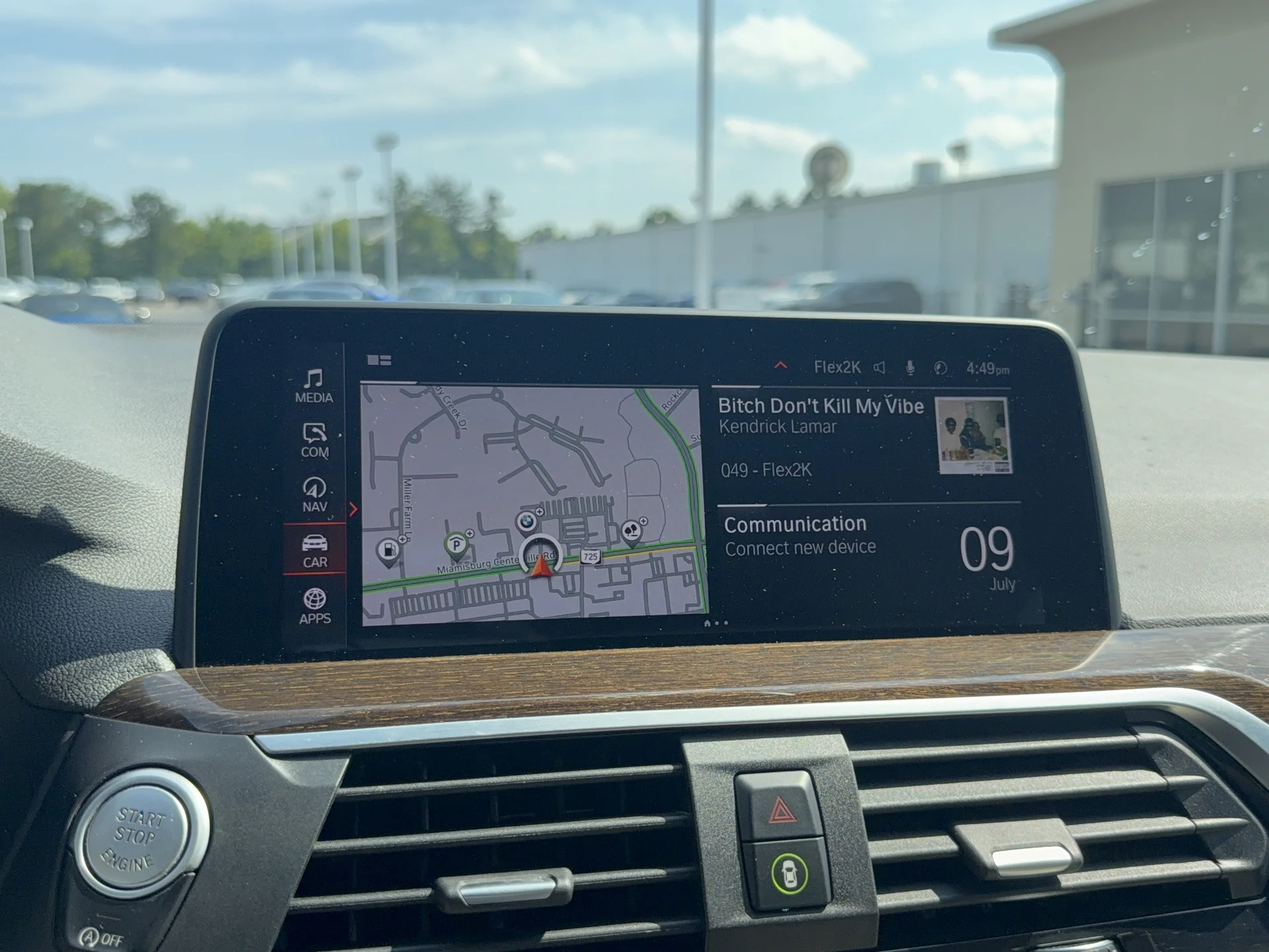 Used 2021 Flamenco Red Metallic BMW xDrive30i image 15